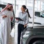 sell my car Dubai customer consultation at AZ Cars showroom